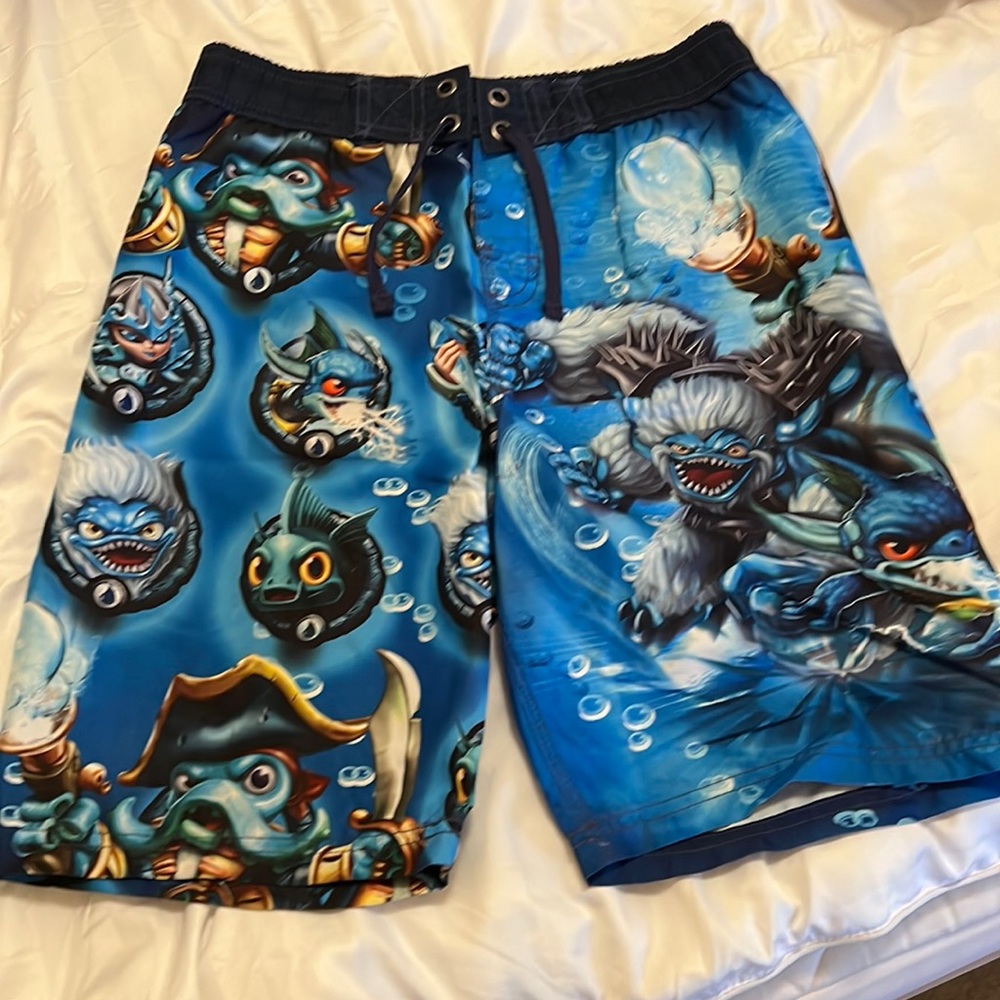 Skylanders swim shorts Size L 10/12